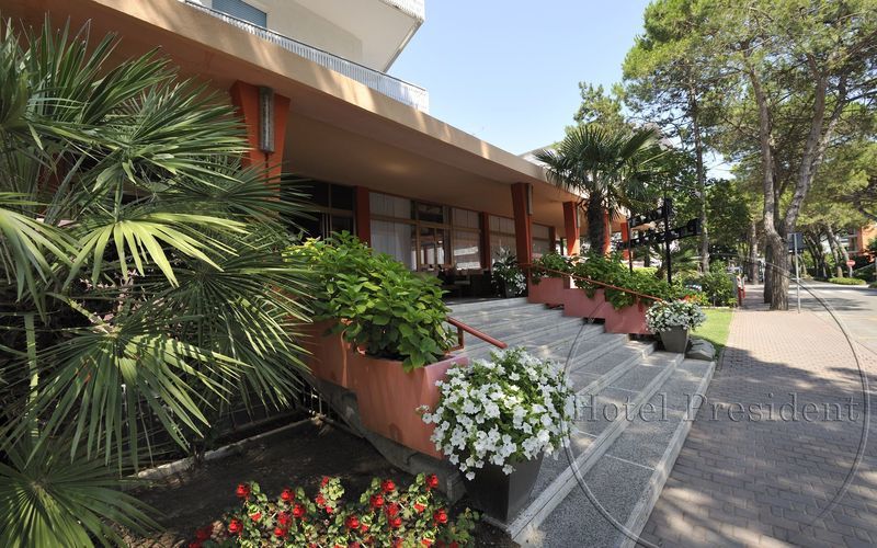 Hotel President Bibione Exterior foto